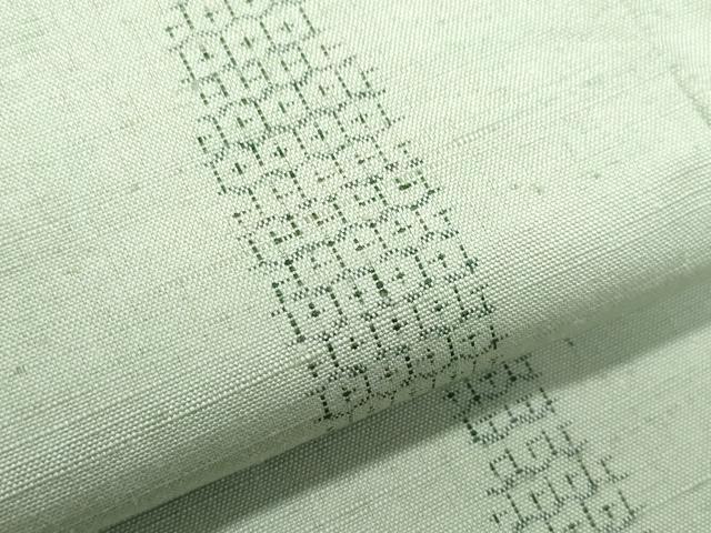 平和屋着物●結城紬 80亀甲 霞文 やまと誂製 証紙付き 正絹 逸品 CAAY3027vf