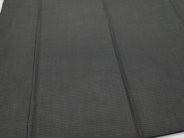 平和屋着物●男性　紬　アンサンブル　100亀甲　正絹　逸品　CAAY3065vf