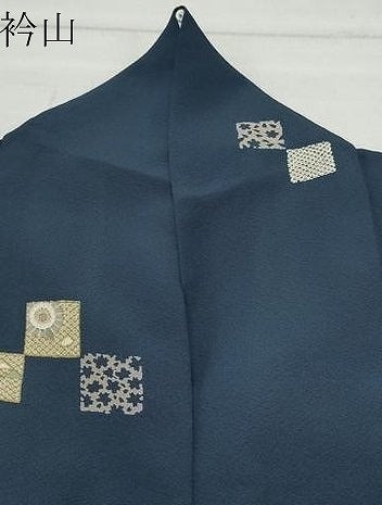 平和屋着物●上質な小紋 番傘 金彩 正絹 逸品 CAAY3089vf