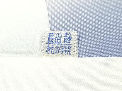 平和屋着物●紅花紬 米沢 横縞 正絹 逸品 未使用 CAAY3090vf