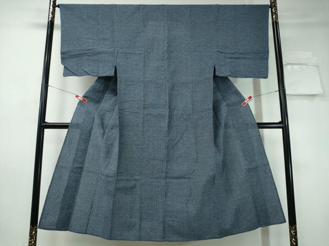 平和屋着物∴夏物 男性 阿波しじら織 浴衣 吉祥文 綿 逸品 CAAY4401ng