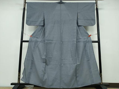 平和屋着物∴夏物 浴衣 縦綿絽 縞 綿 逸品 CAAY4404ng