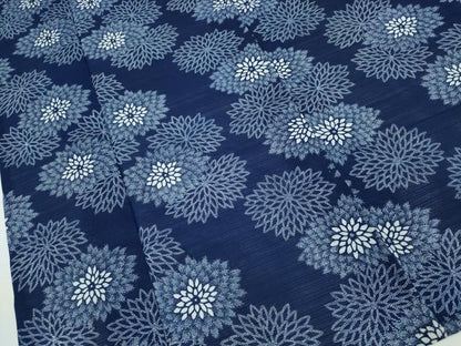 平和屋着物∴夏物 浴衣・小紋兼用 綿絽 舞菊文 綿 逸品 CAAY4405ng