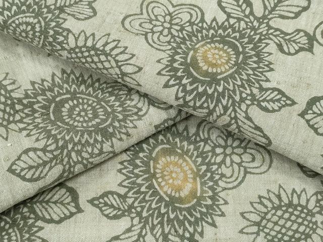 平和屋着物∴夏物 浴衣 舞菊文 綿 逸品 CAAY4406ng