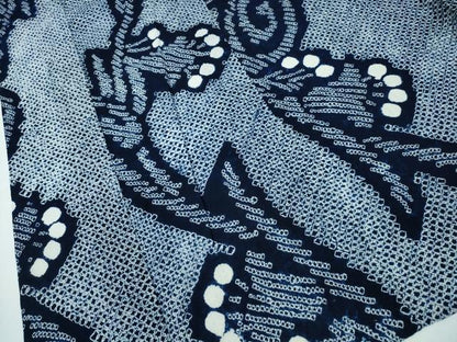 平和屋着物∴夏物 浴衣 有松鳴海絞り 南天文 綿 逸品 CAAY4424ng