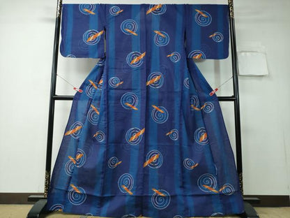 平和屋着物∴夏物 浴衣 綿紅梅 玩具文 綿 逸品 CAAY4453ng
