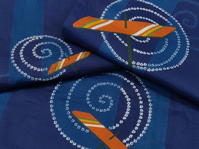 平和屋着物∴夏物 浴衣 綿紅梅 玩具文 綿 逸品 CAAY4453ng