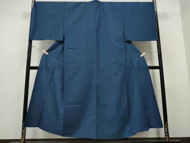平和屋着物∴夏物 男性 阿波しじら織 浴衣 縞 綿 逸品 CAAY4462ng