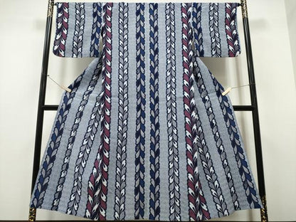 平和屋着物∴夏物 浴衣 枝葉間道 CAAY4465ng