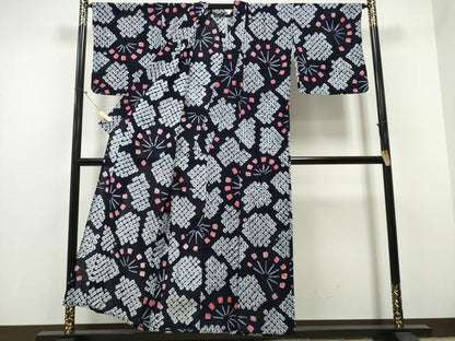 平和屋着物∴夏物 浴衣 有松鳴海絞り 花火 綿 逸品 CAAY4482ng