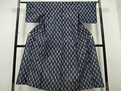 平和屋着物∴夏物 浴衣 有松鳴海絞り 吉祥文 綿 逸品 CAAY4493ng