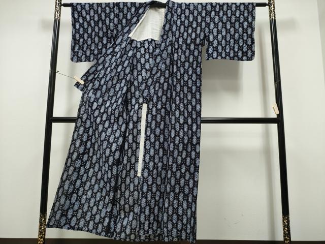 平和屋着物∴夏物 浴衣 有松鳴海絞り 吉祥文 綿 逸品 CAAY4493ng