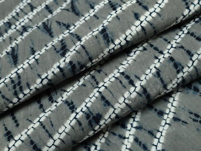 平和屋着物∴夏物 浴衣 有松鳴海絞り 斜線文 綿 逸品 CAAY4495ng