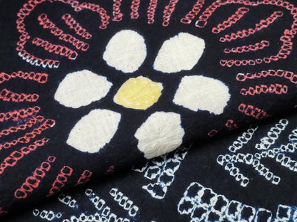 平和屋着物∴夏物 浴衣 有松鳴海絞り 花唐草文 綿 逸品 CAAY4498ng