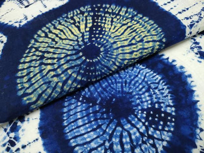 平和屋着物∴夏物 浴衣 有松鳴海絞り 吉祥丸文 綿 逸品 CAAY4509ng