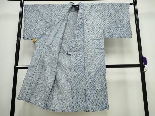 平和屋着物∴夏物 男性 浴衣 有松鳴海絞り 綿 逸品 CAAY4540ng