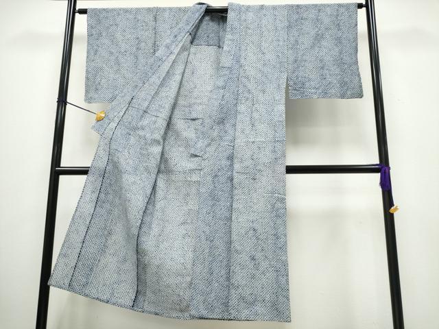 平和屋着物∴夏物 男性 浴衣 有松鳴海絞り 三浦絞り 綿 逸品 CAAY4544ng
