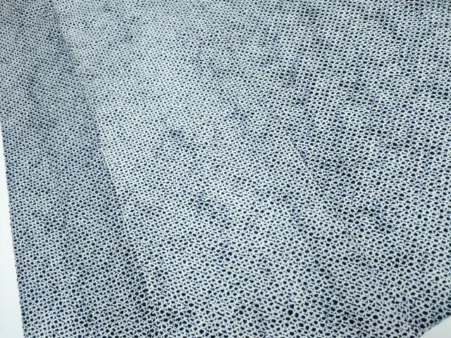 平和屋着物∴夏物 男性 浴衣 有松鳴海絞り 三浦絞り 綿 逸品 CAAY4544ng
