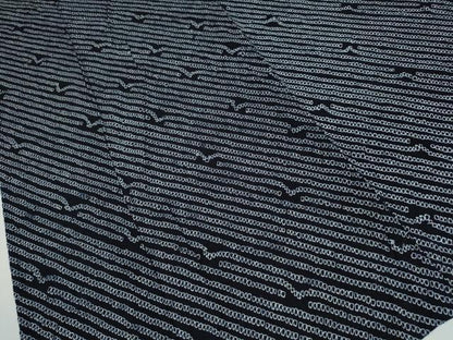 平和屋着物∴夏物 浴衣 有松鳴海絞り 変わり斜線文 綿 逸品 CAAY4570ng