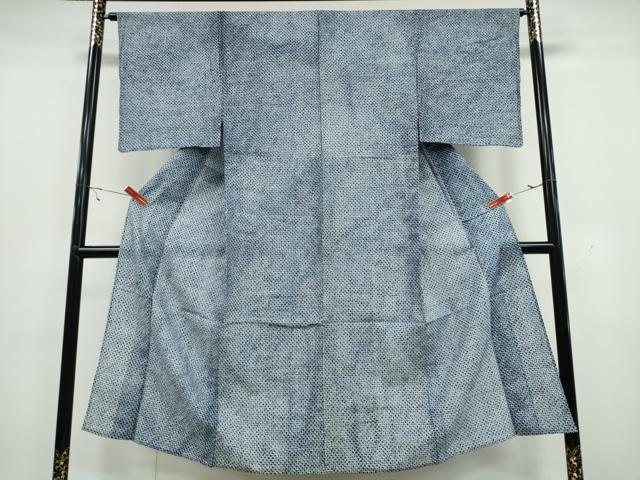 平和屋着物∴夏物 男性 浴衣 有松鳴海絞り 三浦絞り 綿 逸品 CAAY4572ng