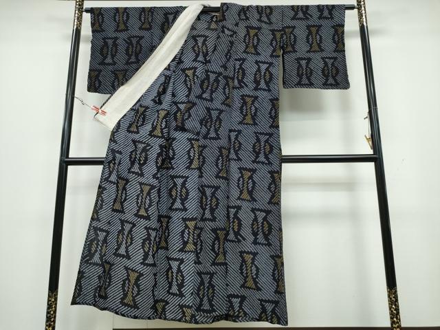 平和屋着物∴夏物 浴衣 有松鳴海絞り 吉祥文 綿 逸品 CAAY4577ng