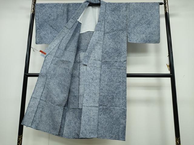 平和屋着物∴夏物 男性 浴衣 有松鳴海絞り 三浦絞り 綿 逸品 CAAY4580ng