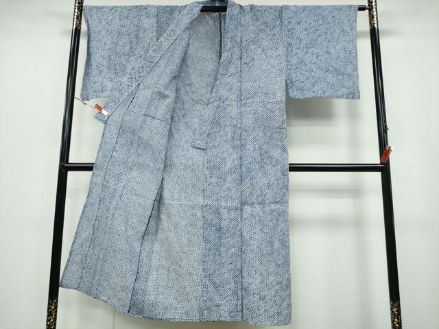 平和屋着物∴夏物 男性 浴衣 有松鳴海絞り 三浦絞り 綿 逸品 CAAY4587ng