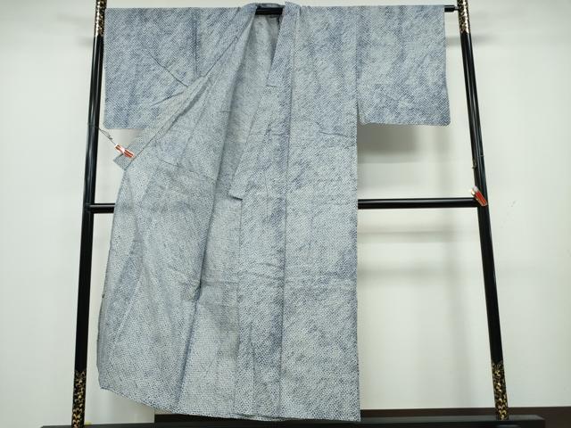 平和屋着物∴夏物 男性 浴衣 有松鳴海絞り 三浦絞り 綿 逸品 CAAY4595ng