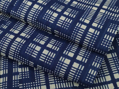 平和屋着物∴夏物 男性 浴衣 幾何学文様 綿 逸品 未使用 CAAY4598ng