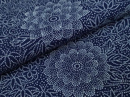 平和屋着物∴夏物 浴衣・小紋兼用 菊尽くし 綿 逸品 CAAY4605ng
