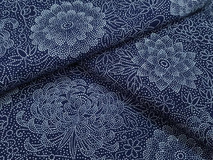 平和屋着物∴夏物 浴衣・小紋兼用 菊尽くし 綿 逸品 CAAY4605ng