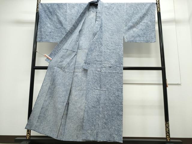平和屋着物∴夏物 男性 浴衣 有松鳴海絞り 三浦絞り 綿 逸品 CAAY4606ng