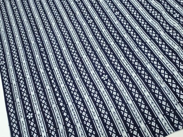 平和屋着物∴夏物 浴衣 縦綿絽 舞花間道 綿 逸品 CAAY4610ng