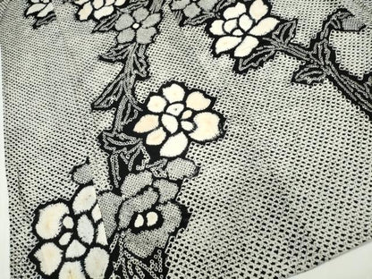平和屋着物∴夏物 浴衣 有松鳴海絞り 枝牡丹 綿 逸品 CAAY4624ng