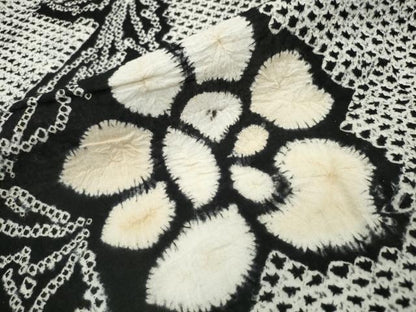 平和屋着物∴夏物 浴衣 有松鳴海絞り 枝牡丹 綿 逸品 CAAY4624ng