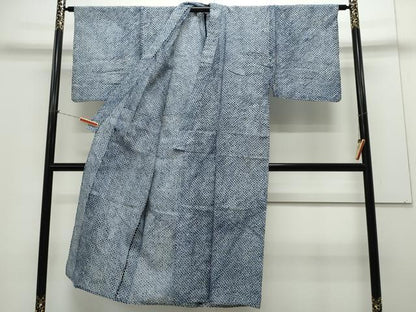 平和屋着物∴夏物 男性 浴衣 有松鳴海絞り 三浦絞り 綿 逸品 CAAY4625ng