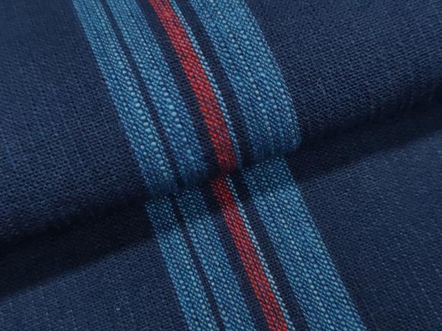 平和屋着物∴夏物 浴衣 間道 綿 逸品 CAAY4644ng