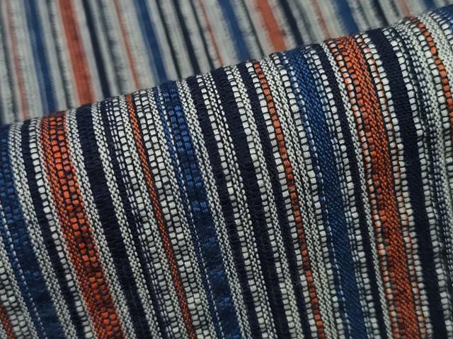 平和屋着物∴夏物 阿波しじら織 浴衣 縞 逸品 CAAY4646ng