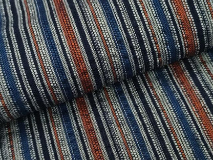 平和屋着物∴夏物 阿波しじら織 浴衣 縞 逸品 CAAY4646ng