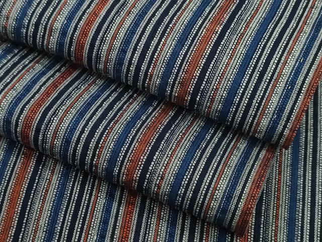 平和屋着物∴夏物 阿波しじら織 浴衣 縞 逸品 CAAY4646ng
