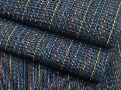 平和屋着物∴夏物 阿波しじら織 浴衣 縞 綿 逸品 CAAY4648ng