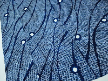 平和屋着物∴夏物 浴衣 有松鳴海絞り 露芝文 綿 逸品 CAAY4683ng