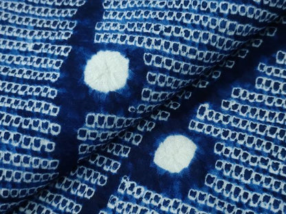平和屋着物∴夏物 浴衣 有松鳴海絞り 露芝文 綿 逸品 CAAY4683ng