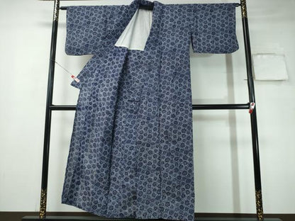 平和屋着物∴夏物 浴衣 小花文 綿 逸品 CAAY4696ng