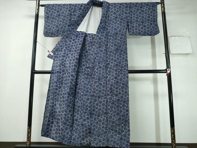 平和屋着物∴夏物 浴衣 小花文 綿 逸品 CAAY4696ng