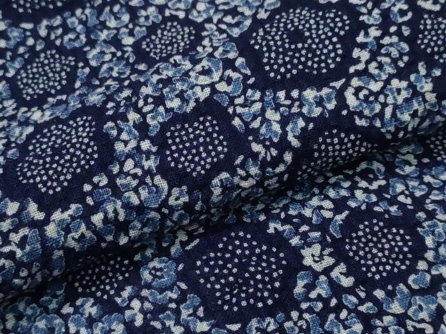 平和屋着物∴夏物 浴衣 小花文 綿 逸品 CAAY4696ng