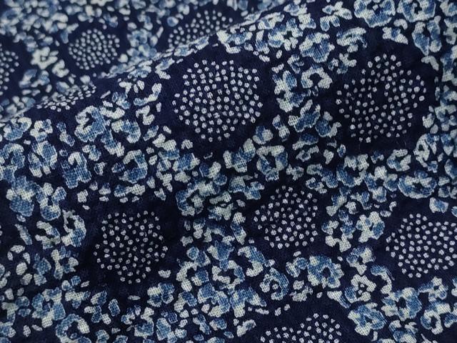 平和屋着物∴夏物 浴衣 小花文 綿 逸品 CAAY4696ng