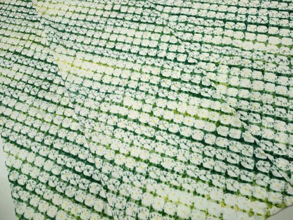 平和屋着物∴夏物 浴衣 有松鳴海絞り 蜘蛛絞り 斜線文 綿 逸品 CAAY4755ng
