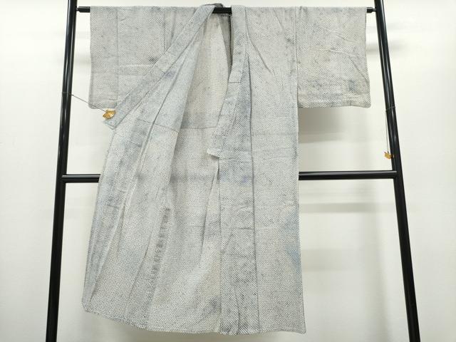 平和屋着物∴夏物 男性 浴衣 有松鳴海絞り 三浦絞り 綿 逸品 CAAY4765ng