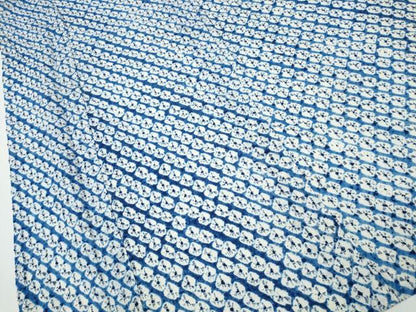 平和屋着物∴夏物 浴衣 有松鳴海絞り 蜘蛛絞り 綿 逸品 CAAY4781ng